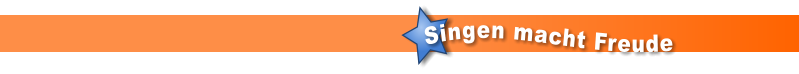 Singen macht Freude